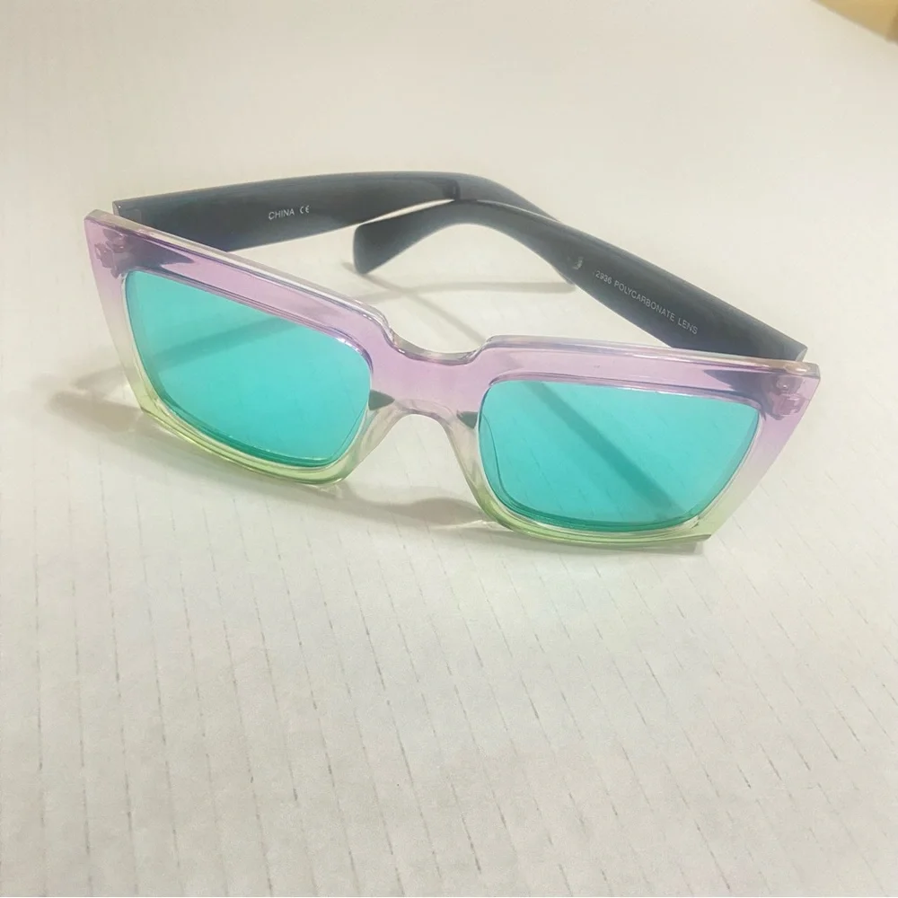 Chic Multicolor Women's Sunglasses